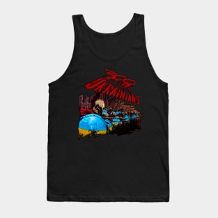 war in ukraine 300 Ukrainians Tank Top